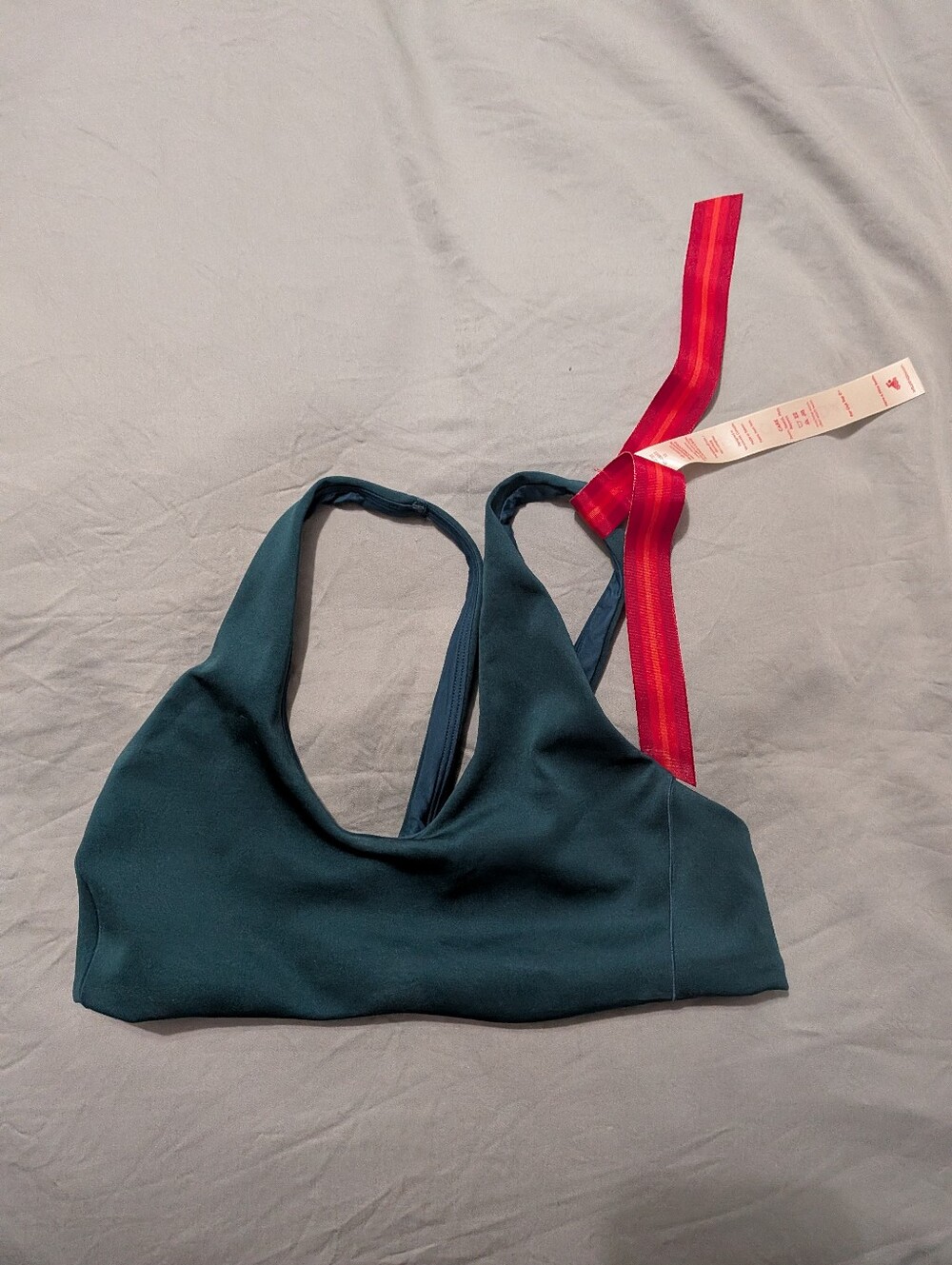 Left on Friday Dark Green Top, Small D Cup